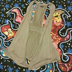 Tammy Mars Tan Flyaway Vest in Size Medium